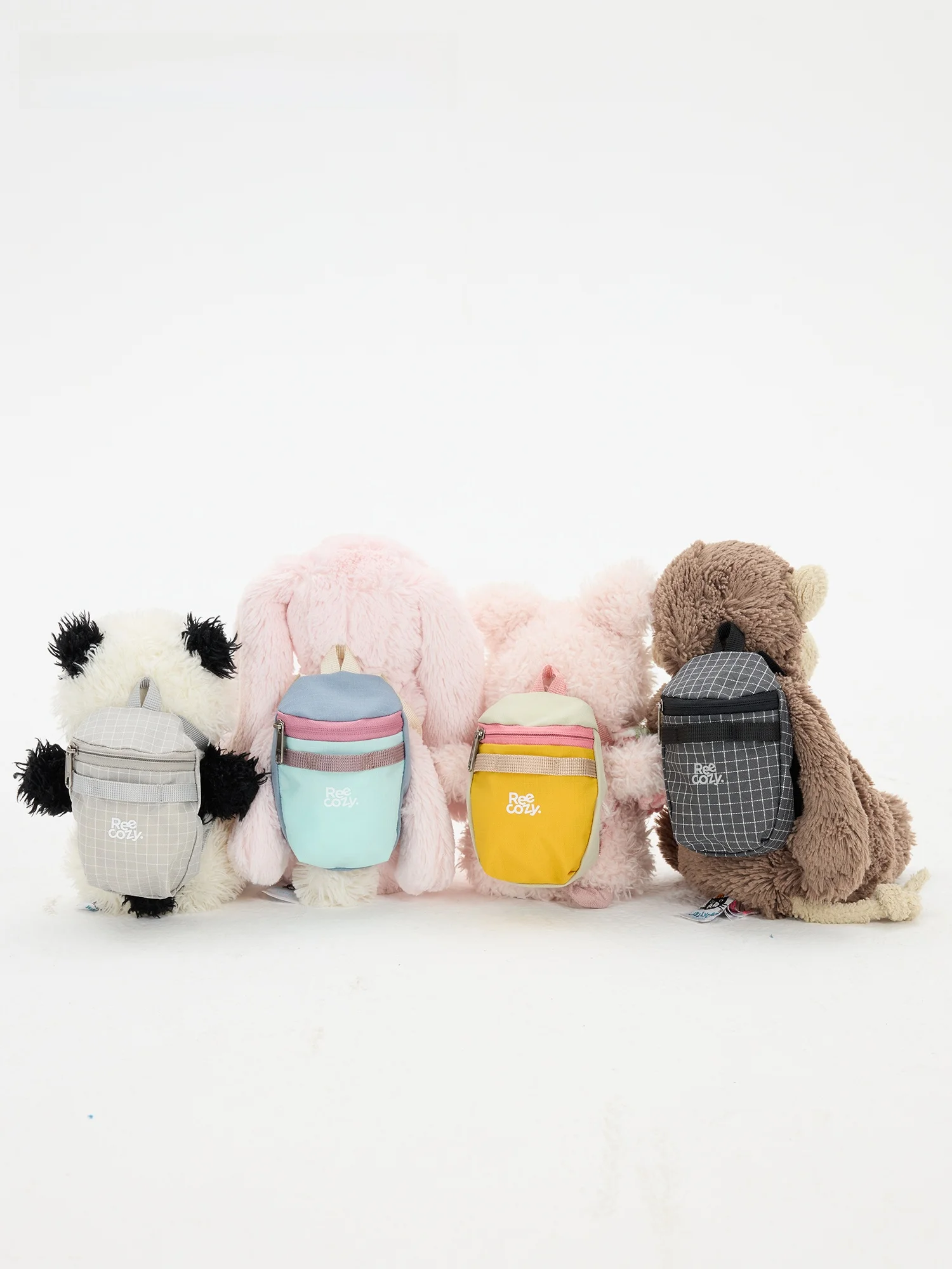 超かわいい小さな吊り下げバッグ-reecozy-イヤホンポーチ-スクールバッグアクセサリー-軽量デザイン-ユニセックス-ジッパー開閉