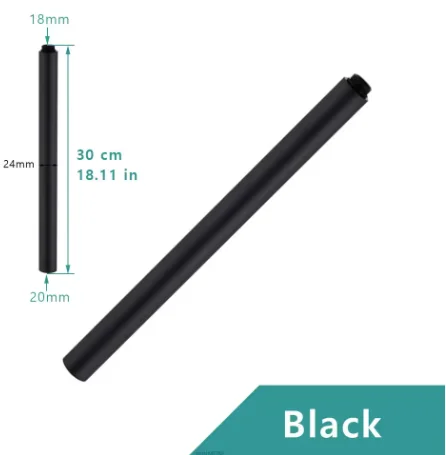 

Удлинитель для душа из нержавеющей стали, 30 см, пистолет для душа, серый