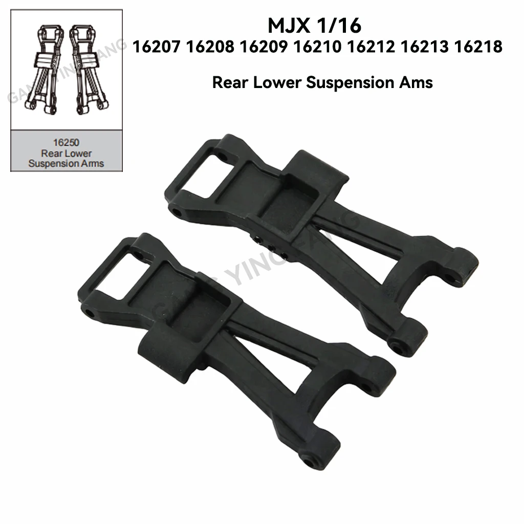MJX 1/16 for 16218 16213 16212 16207 16208 RC Car Original Servo Anti-Collision Wheel Shock Absorber Swing Arm Original Parts view 6