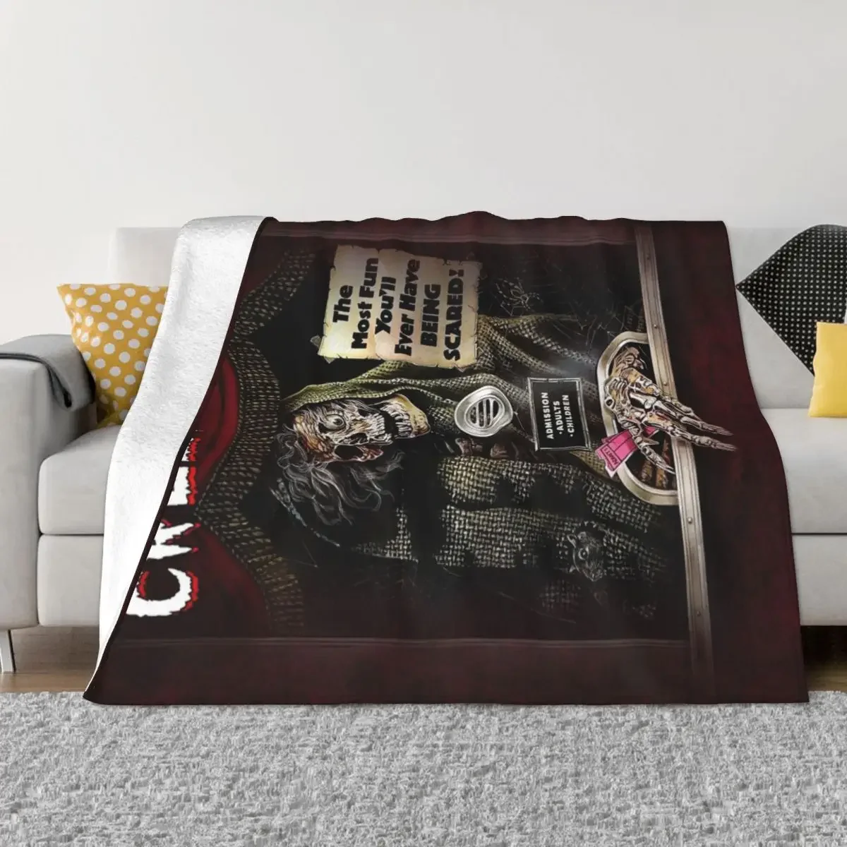 Creepshow 1982 Throw Blanket Thermals For Travel Shaggy Blankets