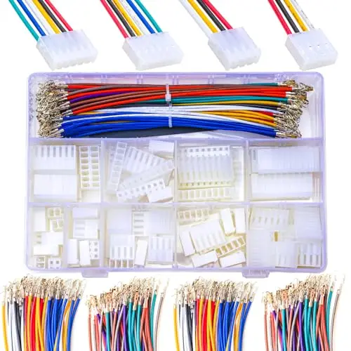 KK Коннектор с шагом 3,96 мм с кабелями 20AWG, соединитель Molex KK-156 MX 3,96 мм, 2/3/4/5/6/7/8/9/10, штырьковый корпус (телефон)