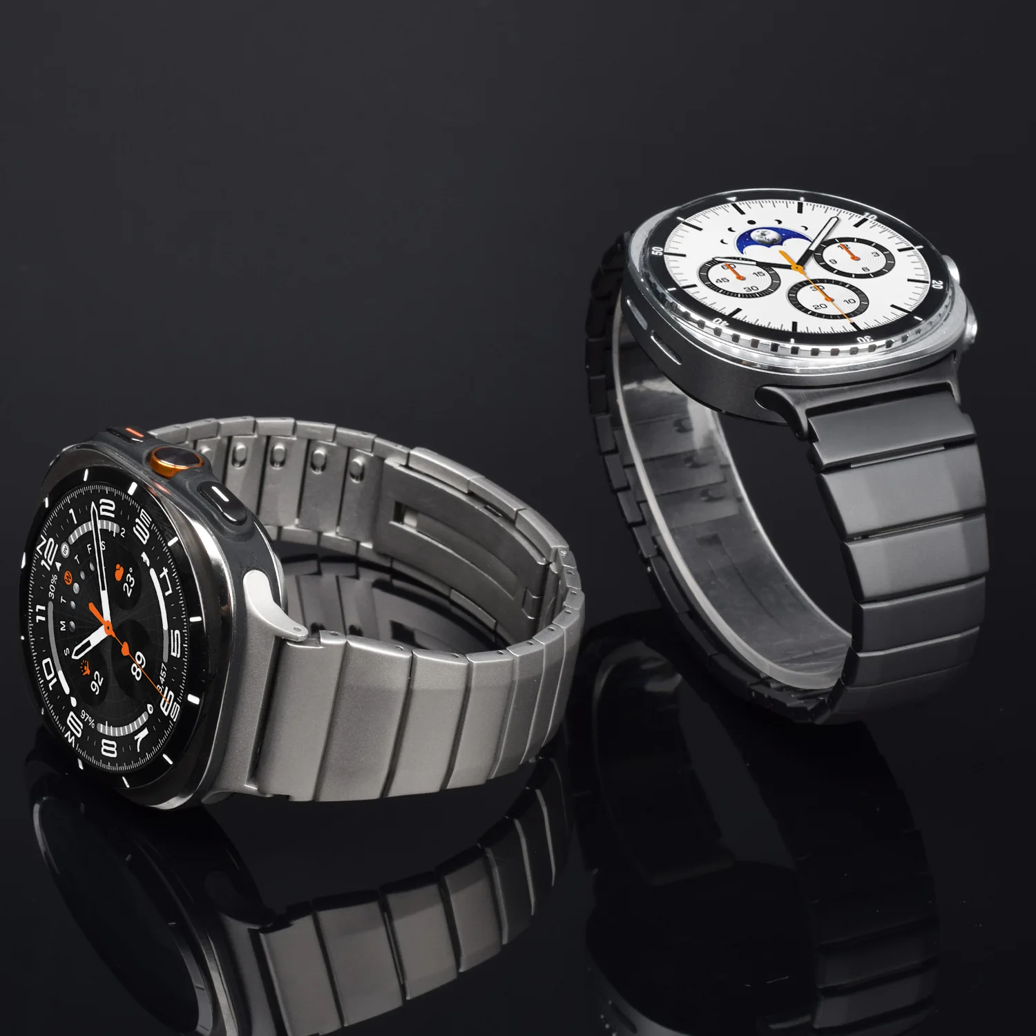 

Luxury Stainless Steel Strap For Samsung Galaxy Watch 8 40MM/44MM Metal Band For Samsung Watch 8 Classic 46MM Sport Bracelet
