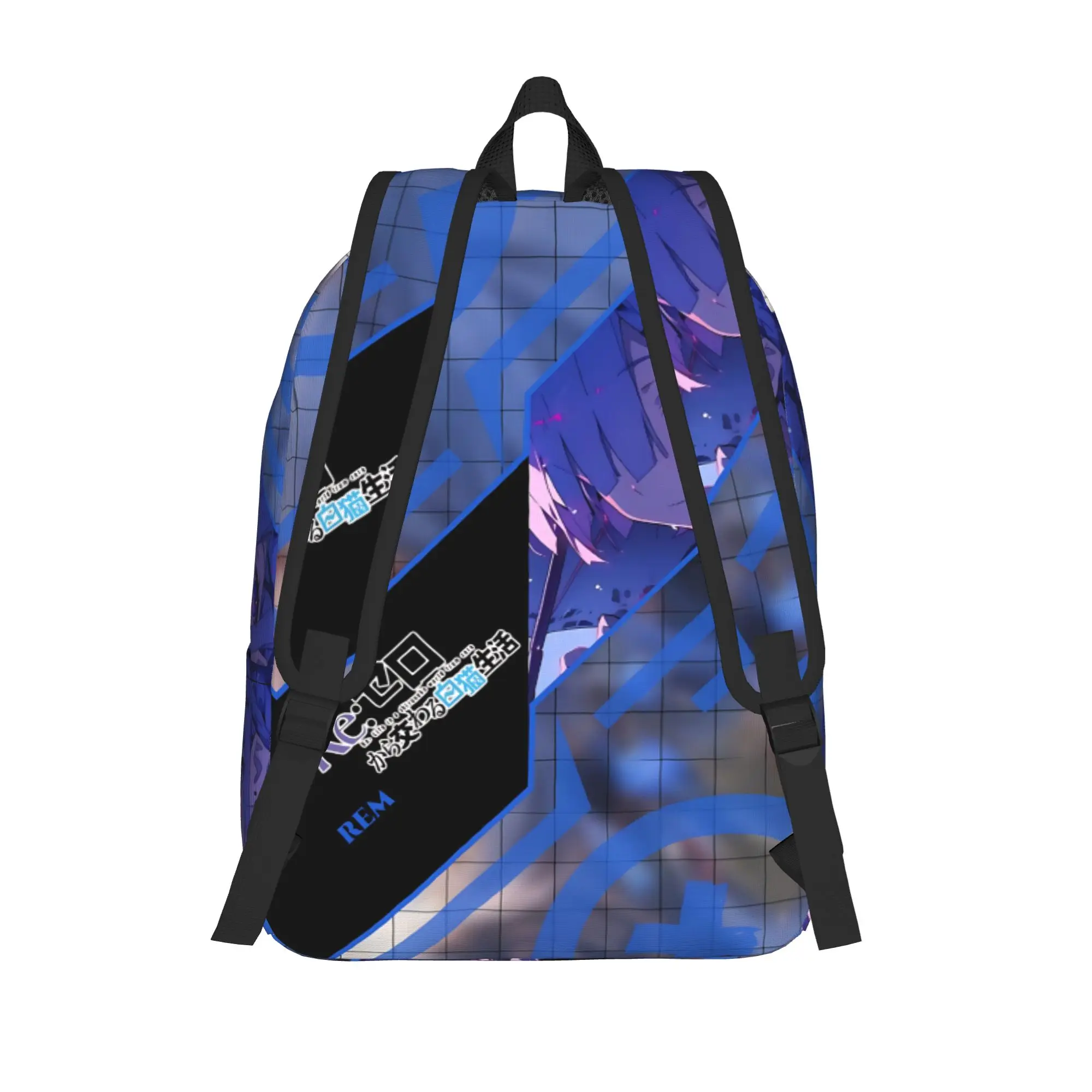 Fashion Cute Re ZERO Anime Rem Backpack  Mochilas Fashion Journey Retro Washable Rucksack