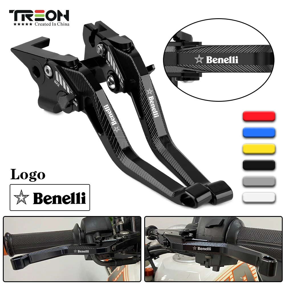 For BENELLI Leoncino 500 leoncino 250 500 2019 2020 2021 2022 Motorcycle Accessories Adjustable Brake Clutch Lever CNC Handlebar