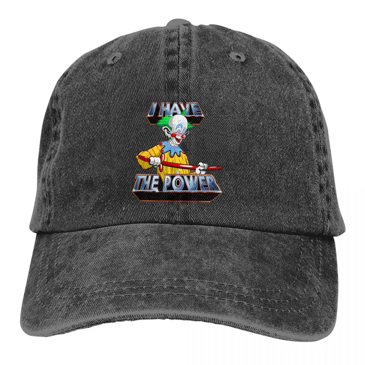 Summer Cap Sun Visor I Have The Power Hip Hop Caps Killer Klowns From Outer Space Film Cowboy Hat Peaked Hats