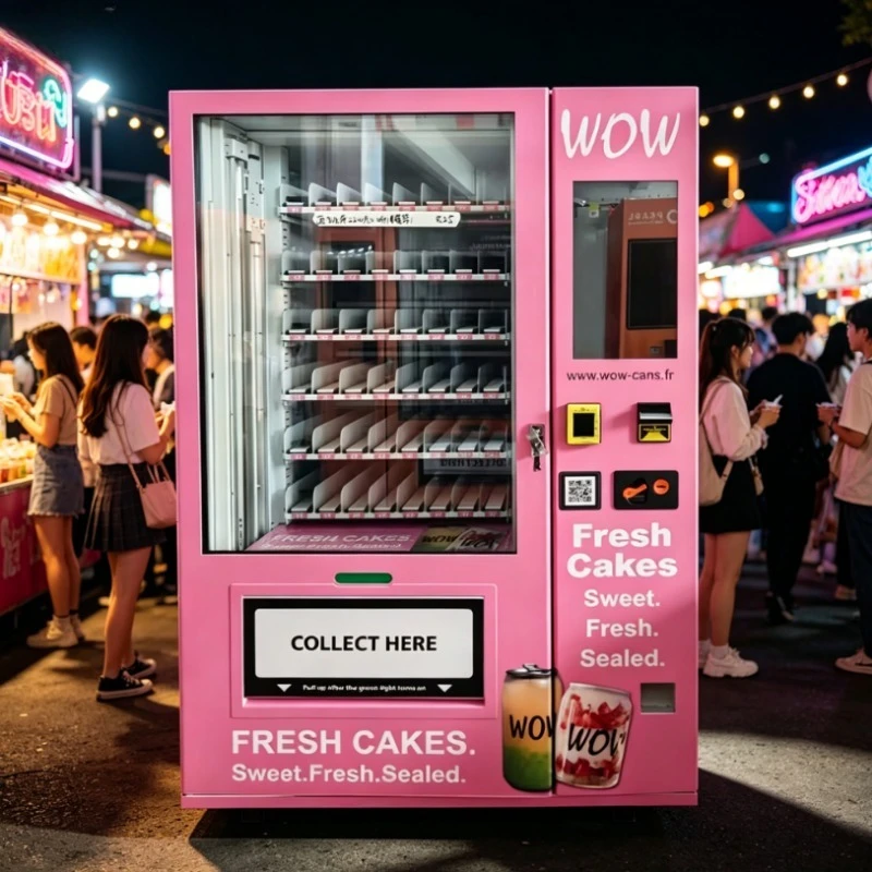 Customized 24 Hour Slim Portable Beauty Vending Machine for Narrow Spaces & Events, Compact Self‑service Retail Equipment