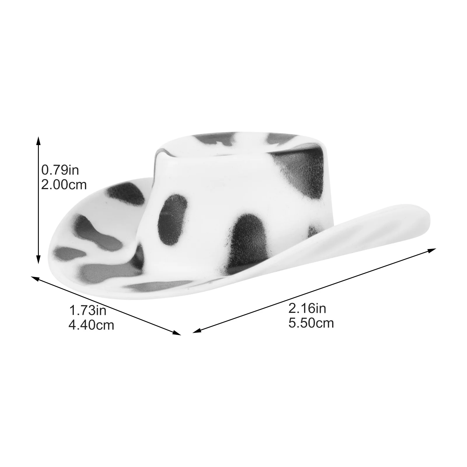 30 قطعة قبعات رعاة البقر الصغيرة البقرة طباعة القبعات الصغيرة الغربية لكعكة كب كيك الديكور الحرف قبعة صغيرة السائبة راعية البقر اكسسوارات