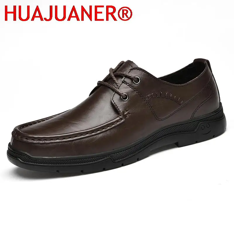 

British Style Male Office Retro Elegantes Wedding Dress Social Adulto Shoes Men's Casual Genuine Leather Italian Oxford Shoes