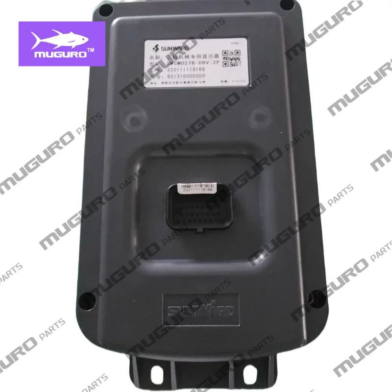 851310000000  SWCM057B-DRV Electronic Monitor Assembly for Sunward Excavator Display Accessories SWE60E Excavator Parts