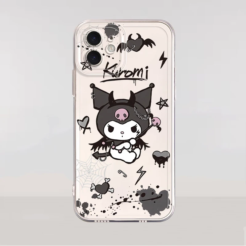 Popolare custodia Sanrio Kuromi per Honor X9a Y9 Prime 2019 X7b X8b 90 Lite X9b trasparente morbida