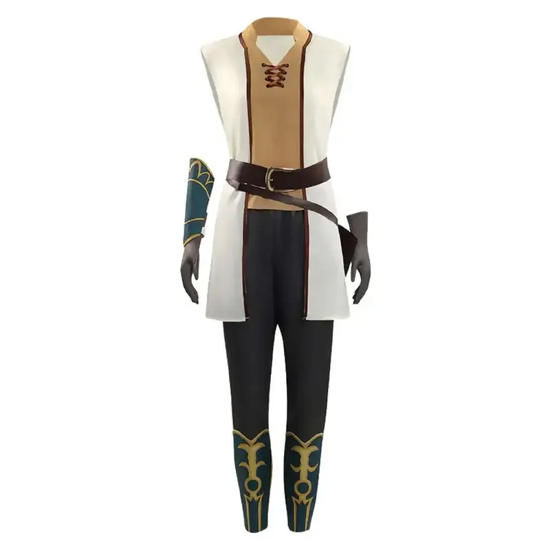 

Women's Movie Hera Cosplay Costume with Vest Waistbag And Belt Halloween Party Dress-Up Outfit Roleplay Disguise