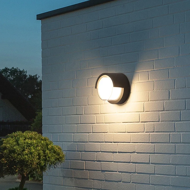

Outdoor Wall Light Waterproof Simple Villa Outdoor Courtyard Staircase Corridor Exterior Wall Garden Terrace Corridor Balcony