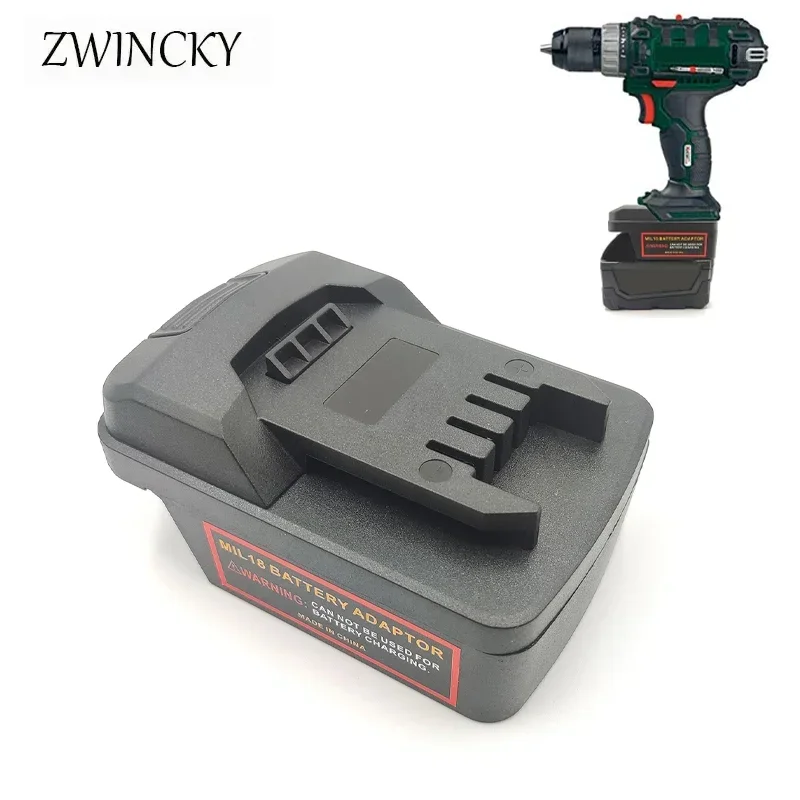 Adapter For Milwaukee 18V Lithium-lon Battery 48-11-1880 48-11-1835 48-11-1865 To For Parkside 20V Power Tool Battery Converter