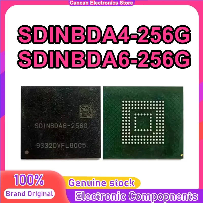 SDINBDA4-256G SDINBDA6-256G 256GB FBGA153 5.1 version IC font library New Original in stock