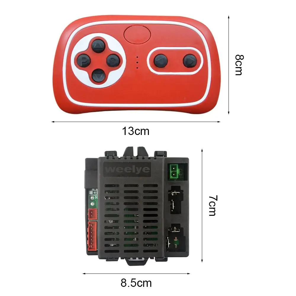 Smooth Start Receiver Plastic Controller Transmitter Receiver For Weelye RX42 RX57|FCC Kids Electric Car|Children\'s Electric Car