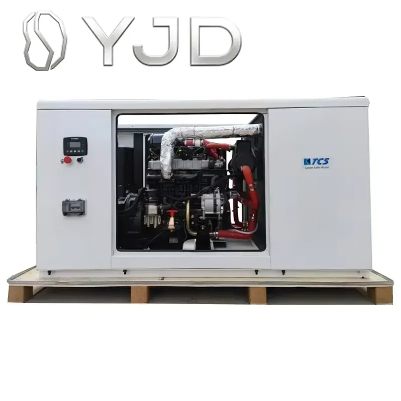YJD Comprehensive Protection Smart Controller Water Cooled Home Standby 20kw 25kva Natural Gas Generator with CHP