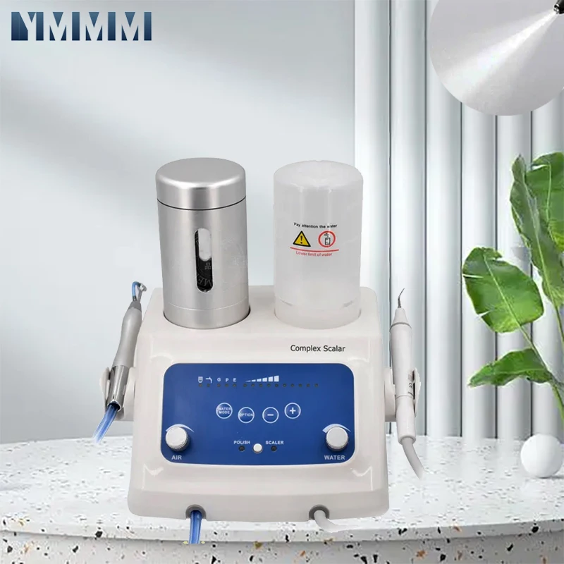 

Dental Air Prophy Material Dentistry Ultrasonic 2 in 1 Scaler Dentist Orthodontics Tooth Cleaning Whitening Dentist Equipment