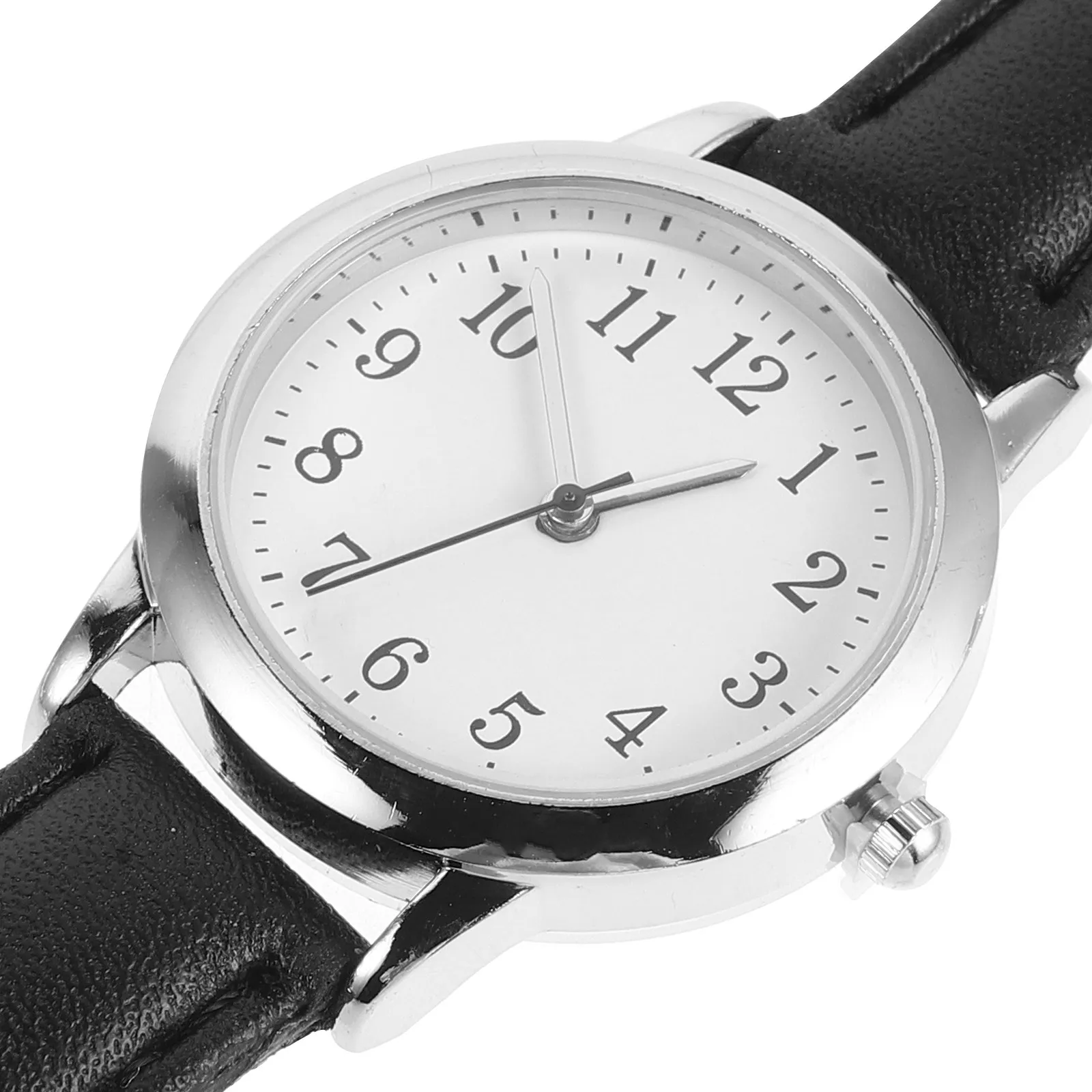 Waterproof Women Quartz Watch with Luminous Hands Mineral Glass Face Slim Design Comfortable Adjustable Band for All Day Wear