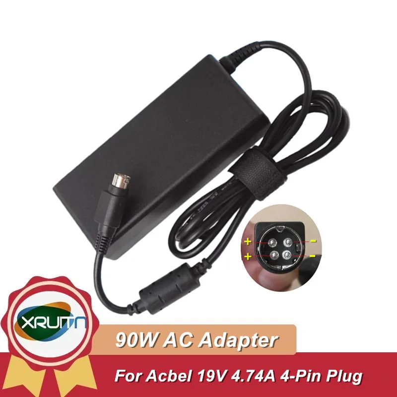 Nuovo caricabatterie adattatore CA Acbel 19V 4.74A 90W per sistema POS alimentatore a 4 pin AD7043 AD7044 AP13AD05 AP15AD17 API1AD43 API2AD62