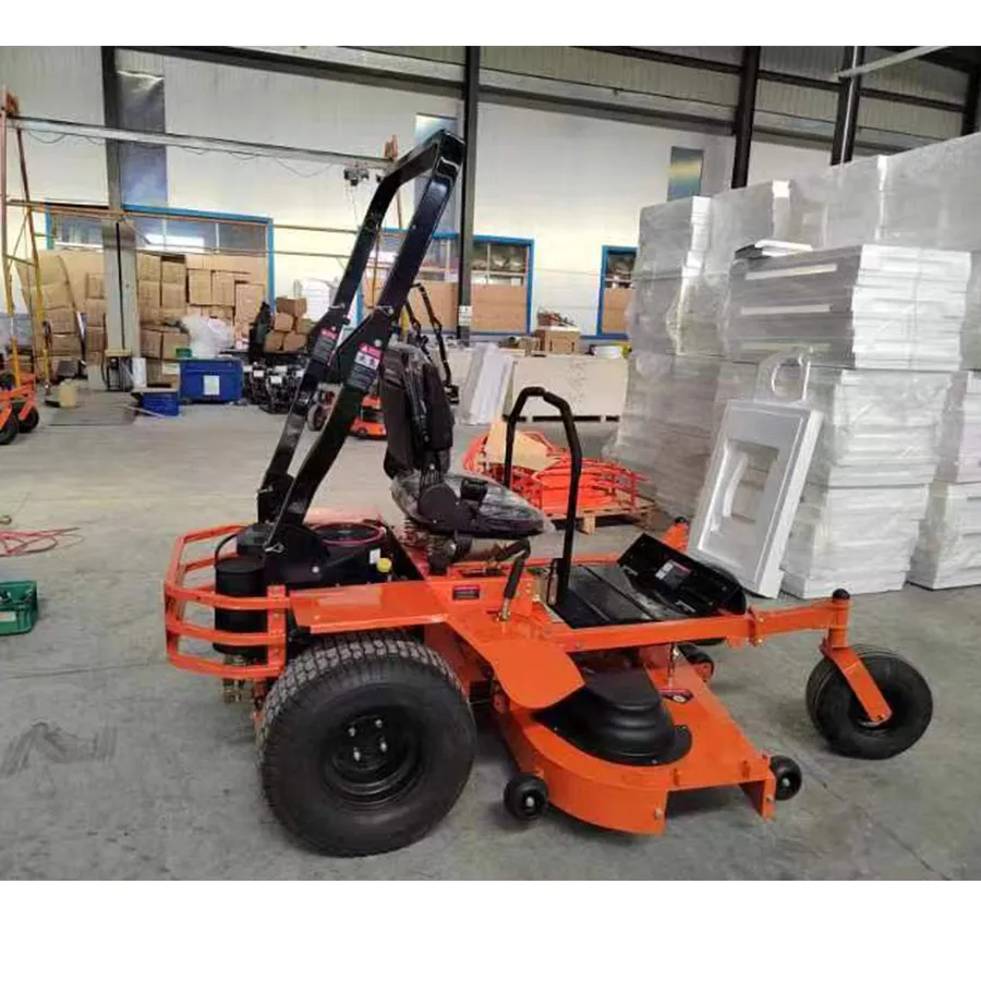 62 Zoll Grasschneider Feld Rasenmäher Zero Turn Rasenmäher mit Gasmotor