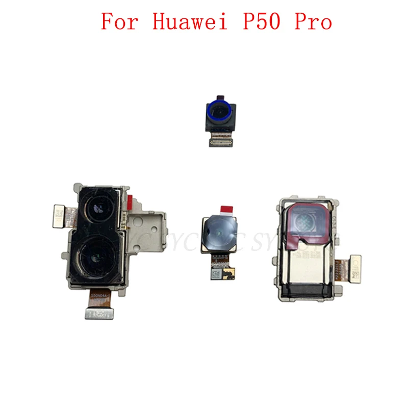 Back Front Camera Flex Cable For Huawei P50 Pro Rear Main Big Small Camera Module Repair Parts