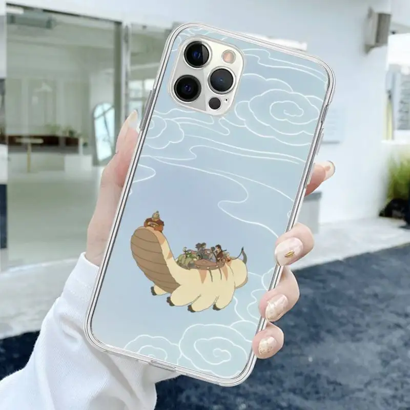 FHNBLJ Anime Avatar The Last Airbender Phone Case for iPhone 11 12 13 Mini Pro Max 8 7 6 6S Plus X 5 SE 2020 XR XS Case shell