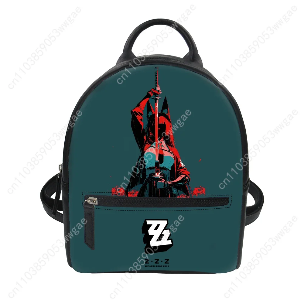 Absolute Zone Zero Backpack Purse Womens Schoolbag Customized Double Shoulder Bag Fashion Mini Daypack Leather Travel Bag Gift
