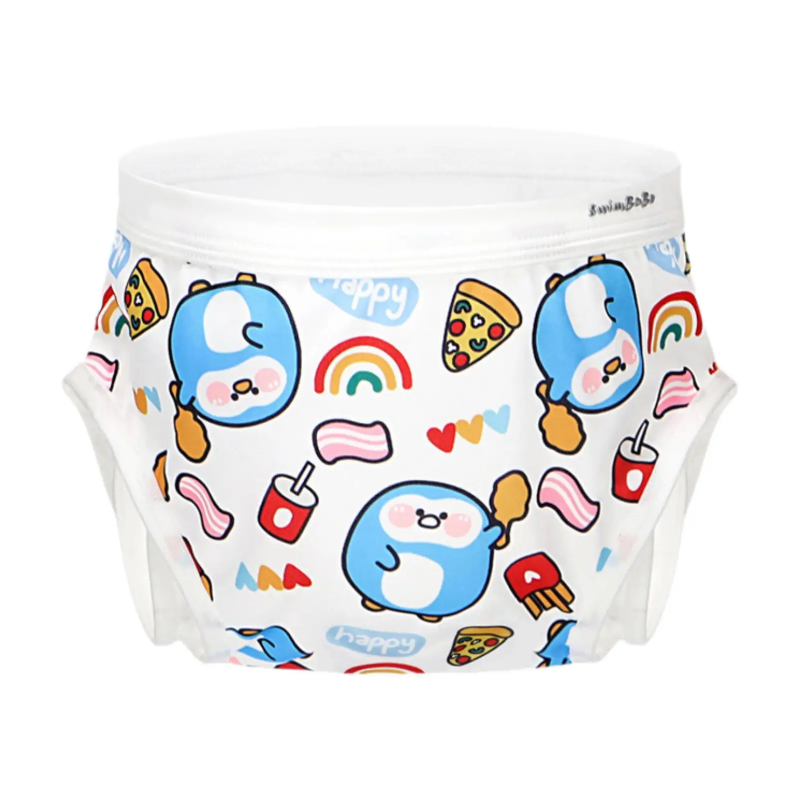 

Boys Swim Comfortable Ocean Breathable Penguin Animal Pattern Swimwear Swimming Shorts for Kids Youth Teen Summer Playing