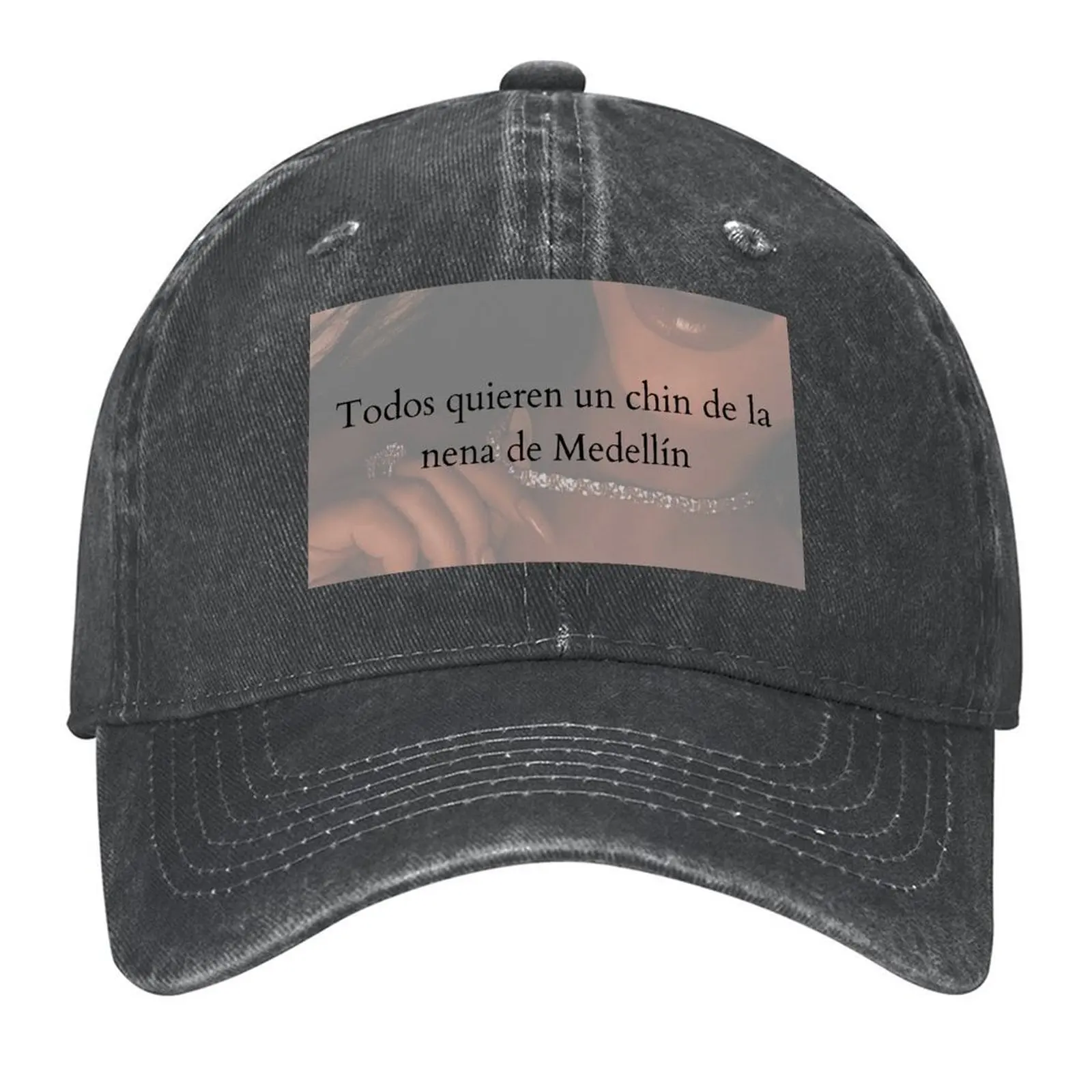 

La nena de Medellín Baseball Cap Luxury Brand Funny hats birthday golf hat genuine Luxury Woman Men's