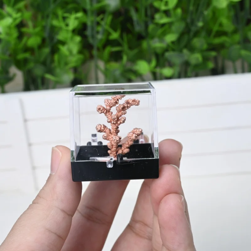 

Natural Copper Mine Specimen Box Stunning Crystal for Holiday Crystal Gift Birthday Graducation Best for Crystal Collection