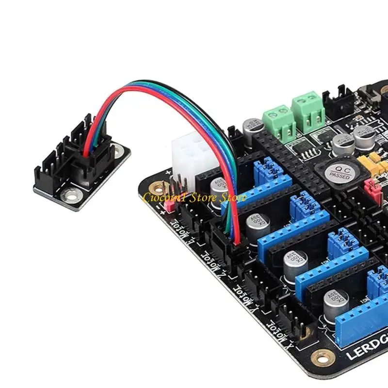 

A3PC 4 Pieces 3D Printer Parts Stepper Motor with Cable for Double Z Dual Z Motors 3D Printer Board Expanding Parts