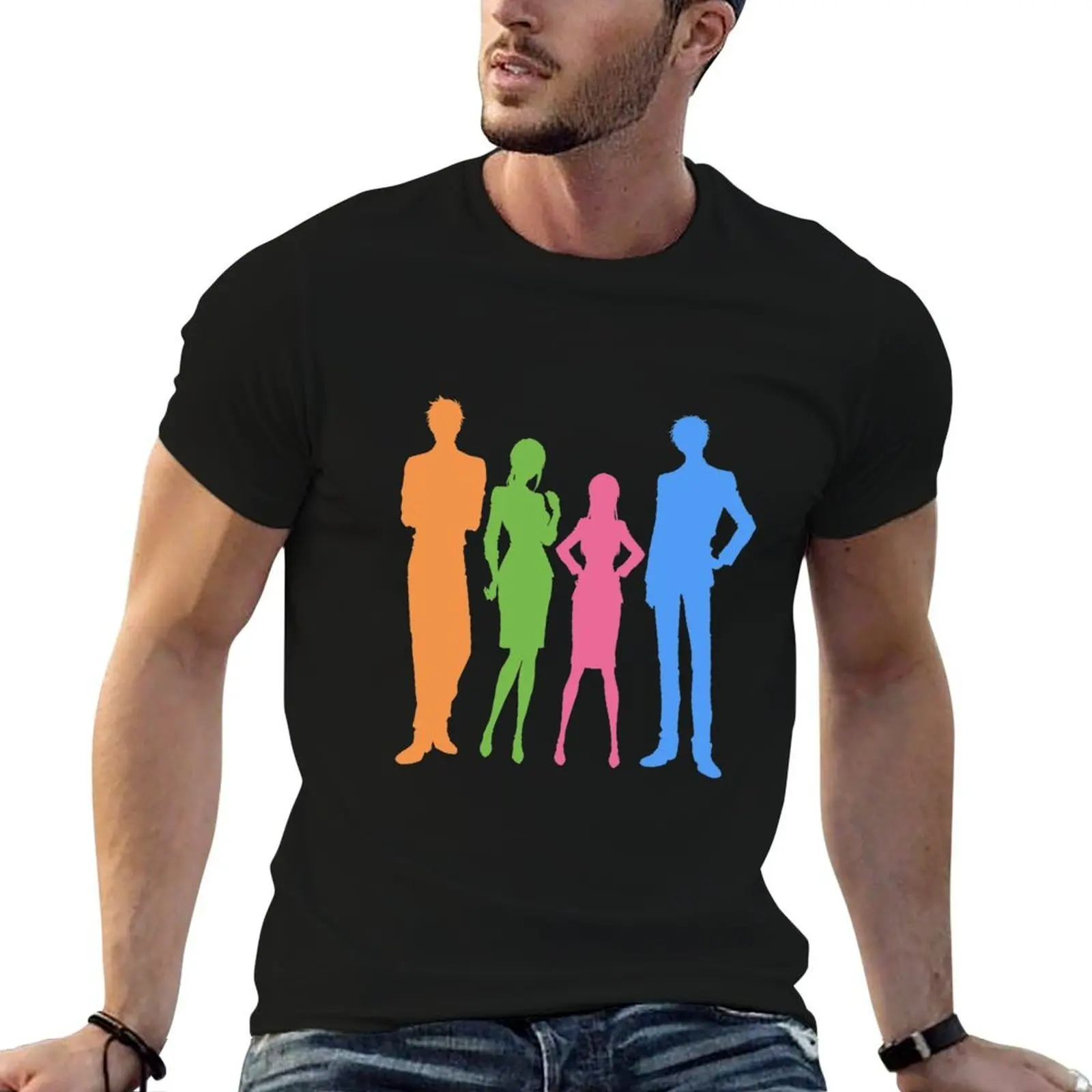 

Wotaku ni Koi wa Muzukashii - Main Characters T-Shirt t shirts for man graphic vintage man t shirts for men T-Shirt