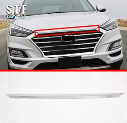 ABS Chrome Front Grille Around Hood Trim For Hyundai Tucson 2019 2020 Car Accessories Stickers