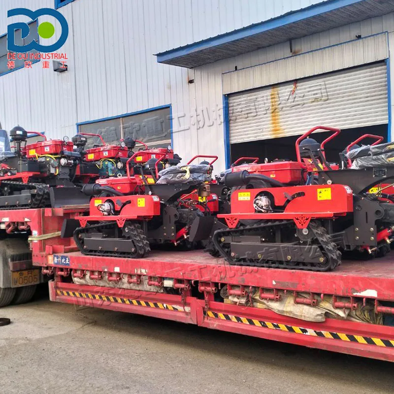 ضمان لمدة سنة واحدة، محراث دوار من نوع الزاحف بحجم صغير للمزرعة، نطاق واسع من التطبيقات، حراثة دوارة مع مقعد