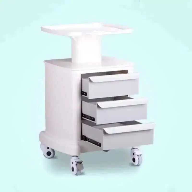 

Modern Minimalist Salon Trolley for Salon Equipment Furniture Organizer Cart with Wheels Portable Medical Beauty Salon Trolley