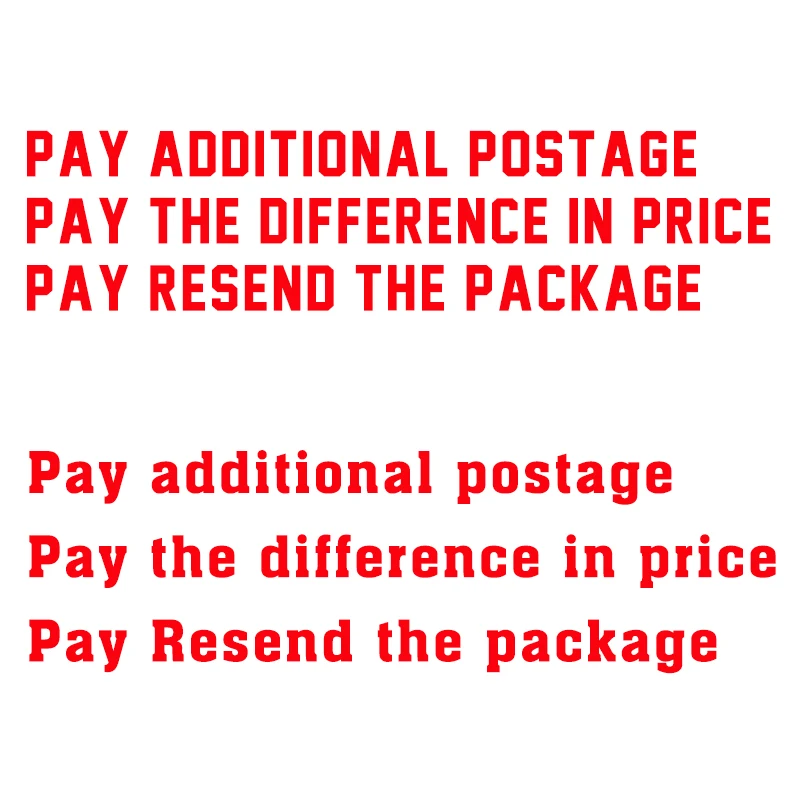 VIP customized order/Mixed order/Pay additional postage/Pay the difference in price/Resend the package/Supplement freight! DD01