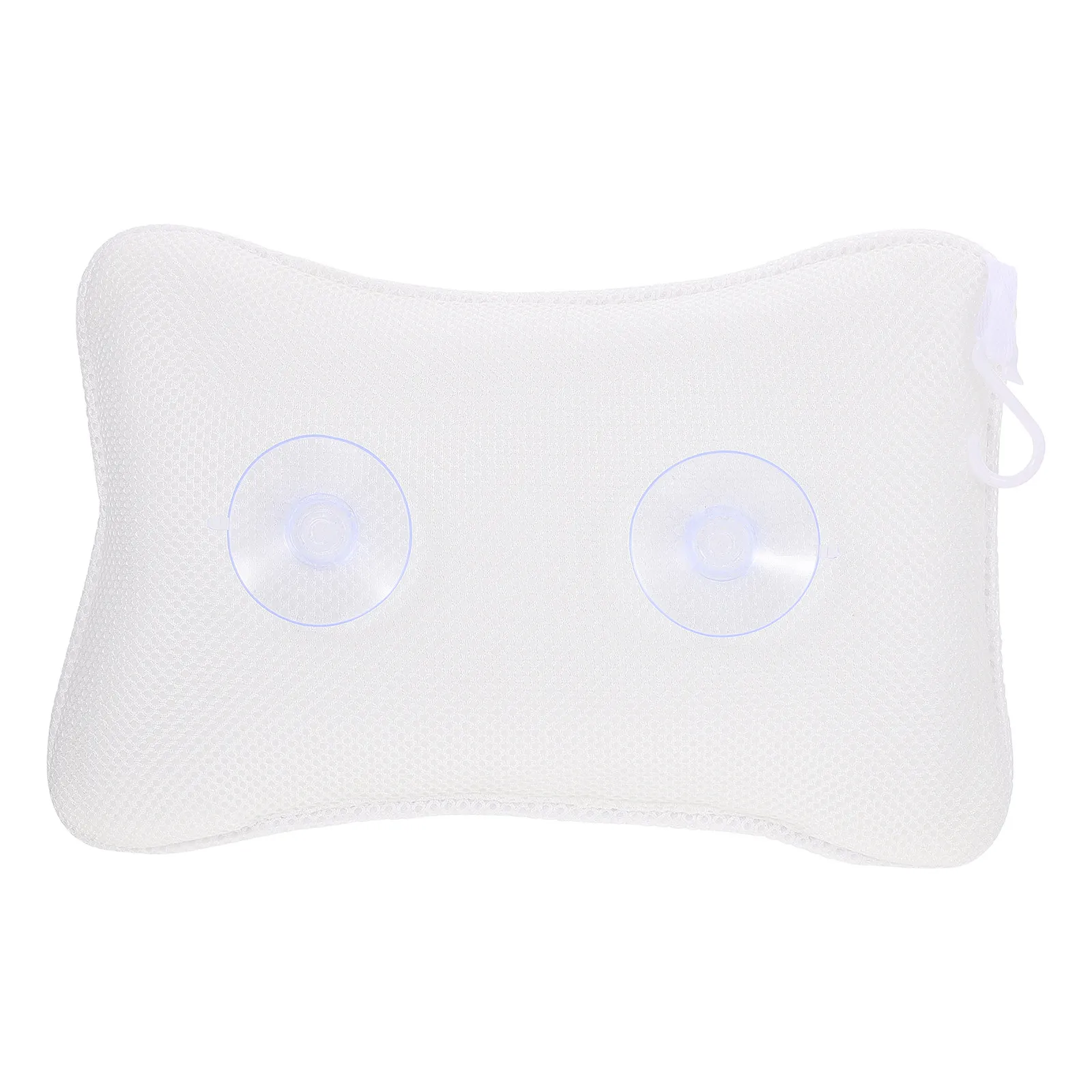 

1 шт. Мягкая 3D-подушка для ванны из сетки с двойными присосками, надувная конструкция, улучшенный комфорт, подходит для всех типов ванн, идеально для спа-процедур