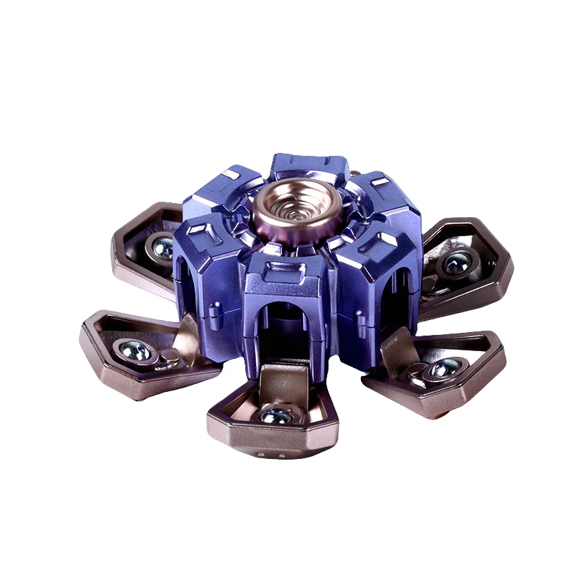 สปินเนอร์ DIY ของเล่นคลายเครียดแบบยืดหดได้ ของเล่นสปินเนอร์สำหรับเด็กและผู้ใหญ่ ของขวัญใหม่ ลดความเครียด