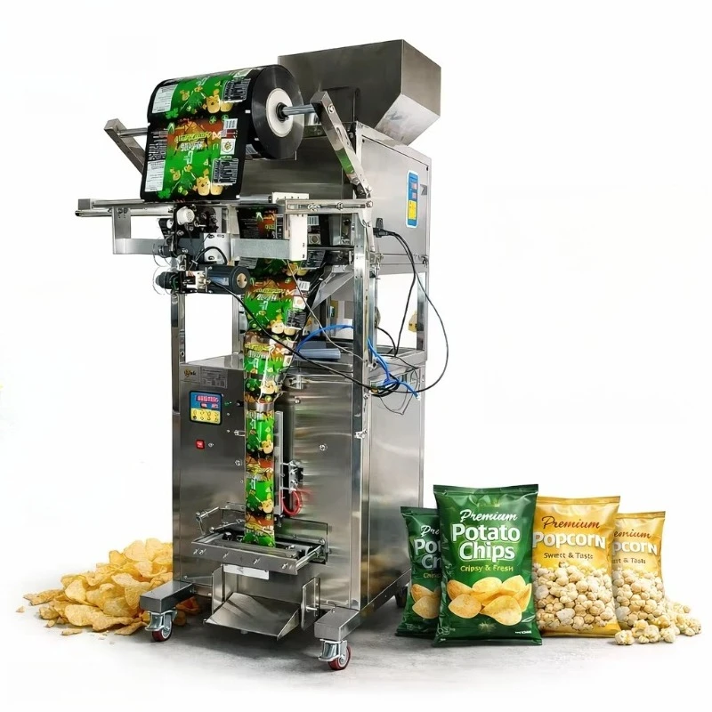 

Multi Function Snack Pouch Packing Machine Potato Chips Banana Chips Plantain Chips Packaging Machine