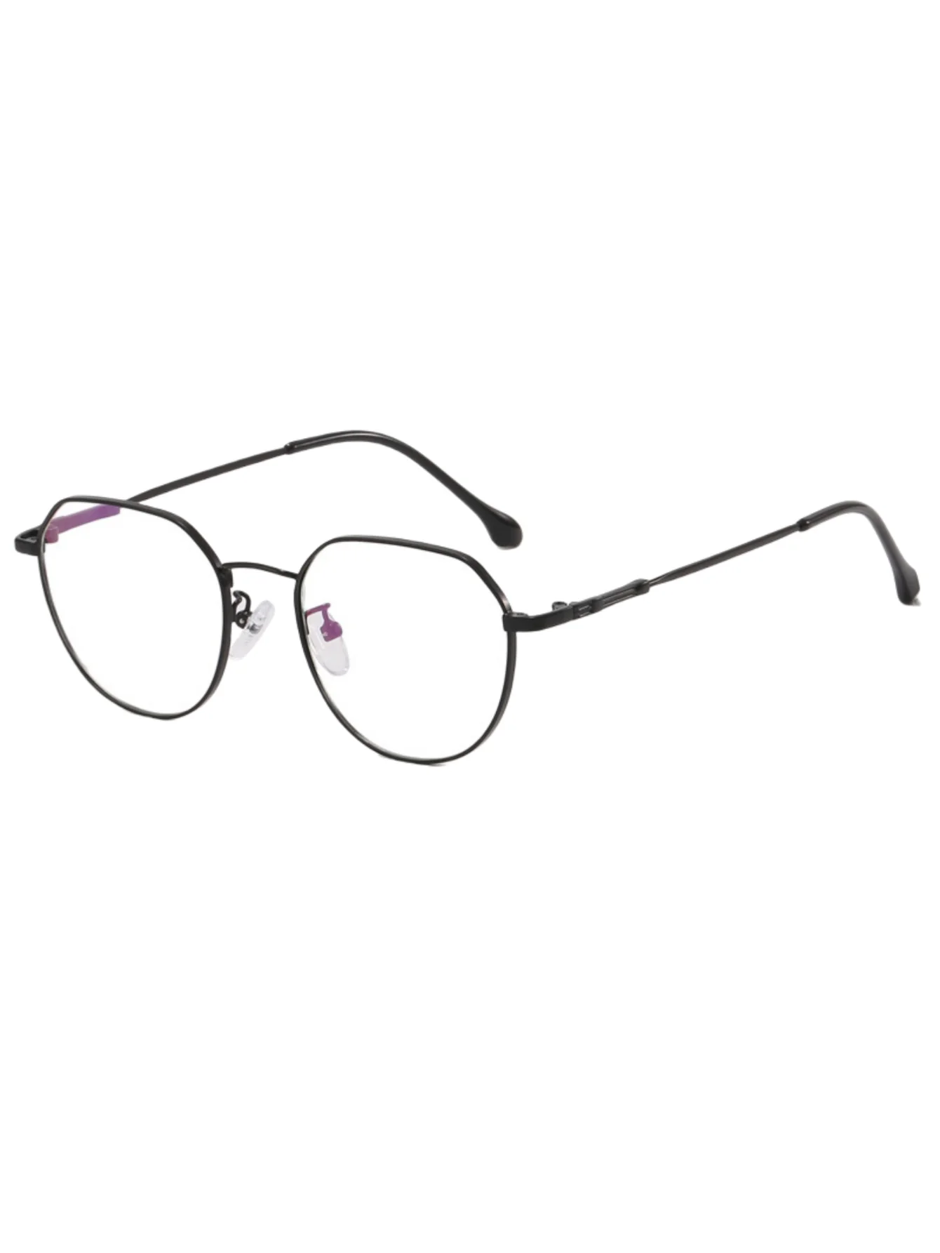 New metal flat mirror plain frame can be matched with myopia retro mirror.