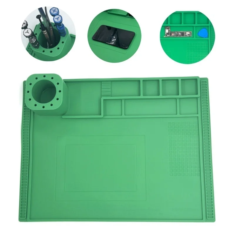 Digital Equipment Repair Remove Silicone Workbench Mobile Phone Repair Work Heat Insulation Pad Work Watch repair silicone mat