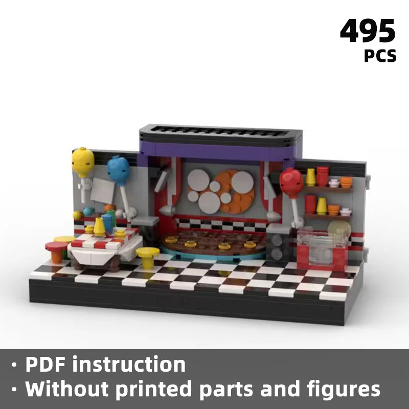 

Build a unique and terrifying little world of video game horror movies and building blocks with classic elementsNovel experience