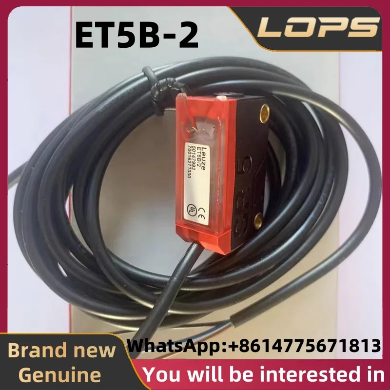 

Новый оригинальный фотоэлектрический датчик Leuze ET5B/2 (50147992) для систем промышленной автоматизации