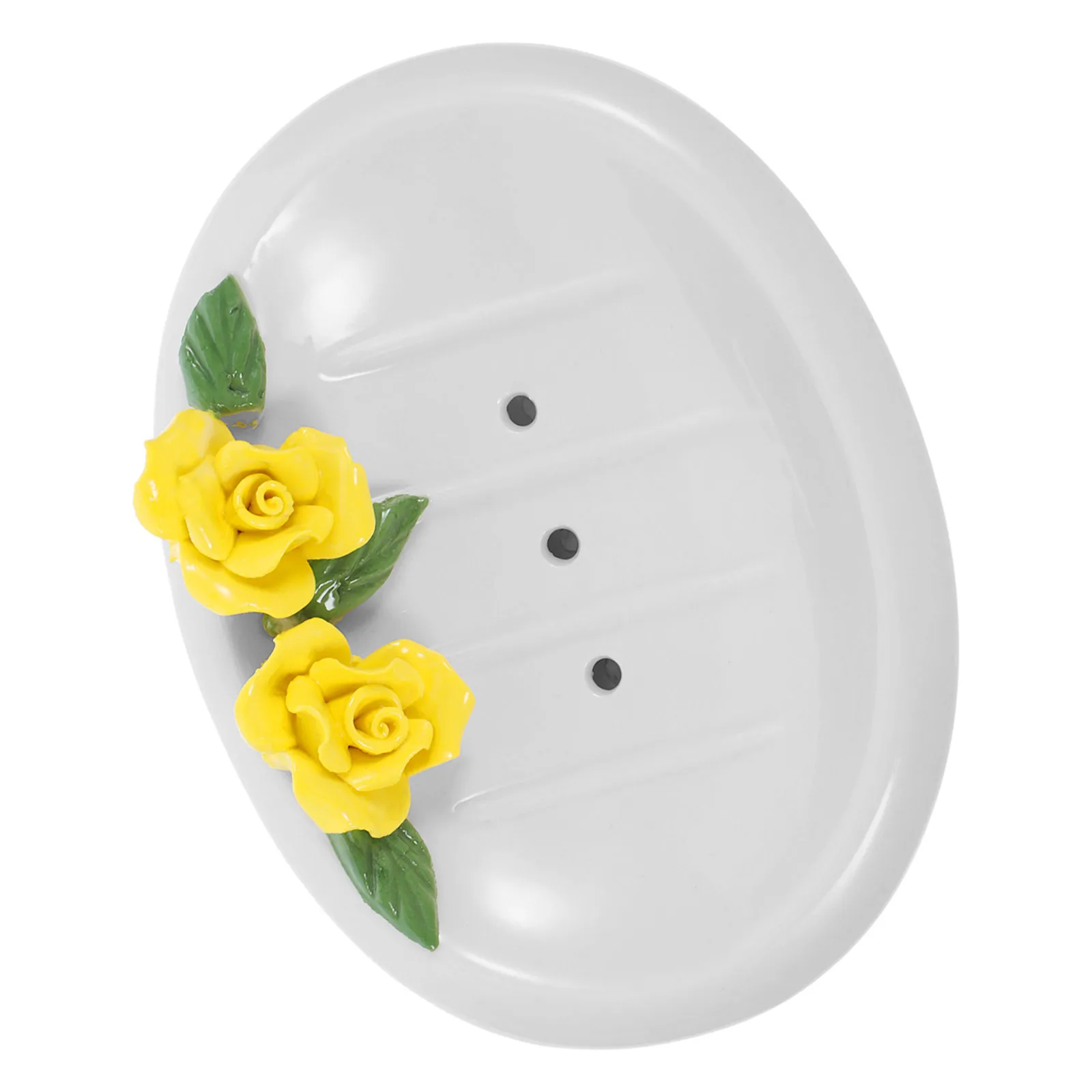 

Tray Funny Soap Holder Cute Decorative Holders Dish Draining Stand with Drainage Counter Shower