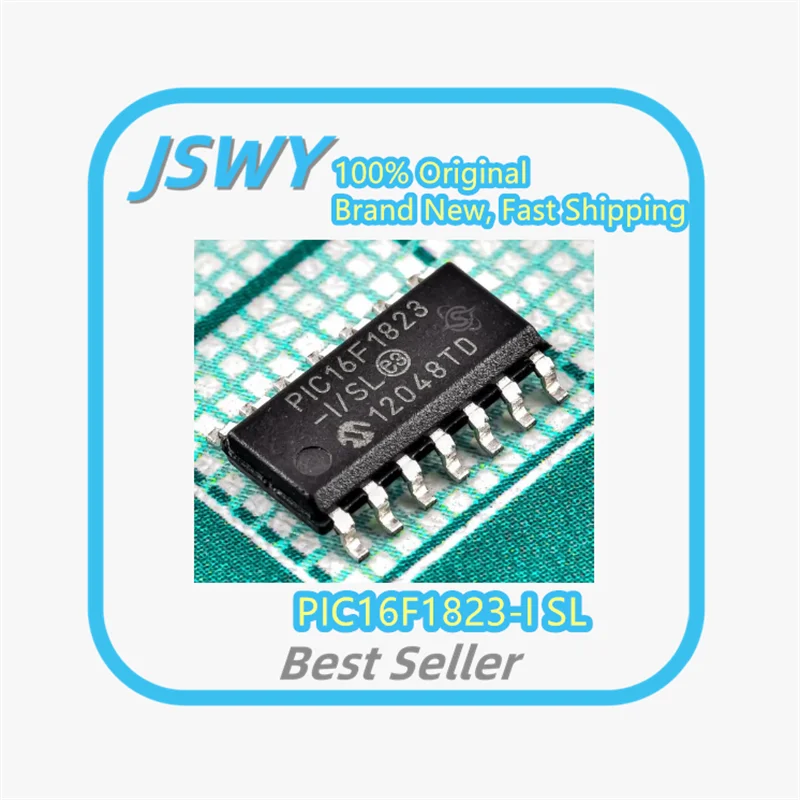 

(5/50 pieces) PIC16F1823-I/SL 16F1823 SMD SOP14 8-bit Microcontroller 32MHz Original Authentic Productct