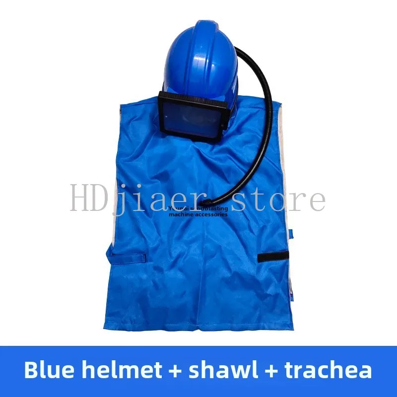 

Sandblasting oxygen supply safety protection helmet, Sandblasting cap mask, protective helmet