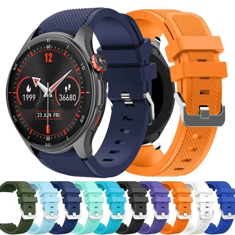 22mm Sport Silikonarmband für IGPSPORT LW10 Armband für iGPSPORT VeRun Smartwatch Armband Uhr Correa