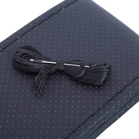 DIY Steering Wheel Cover soft Leather braid for Suzuki SX4 SWIFT Alto Liane Grand Vitara Jimny S-cross Splash Kizashi 10 best sales suzuki jimny steering wheel cover - №3