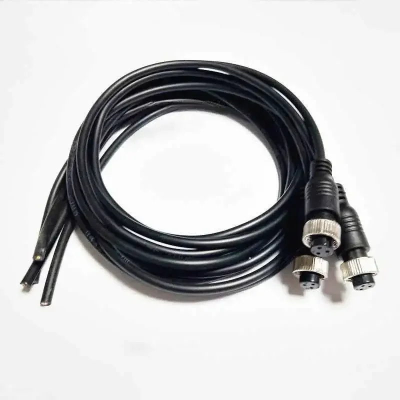 GX12 2 3 4 5 6 7-pins connectorkabel M12 geïntegreerde luchtvaartstekkerdoos met draad mannelijke en vrouwelijke stroomsignaalaansluitdraad