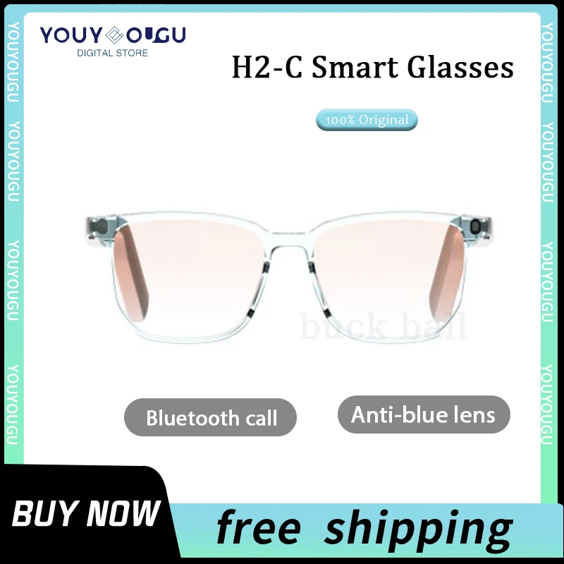 

Smart Glasses Music Wireless Bluetooth Call Magnetic charge Sunglass Tws Headphones Anti-Blue Light Music headset Drive Eyewear